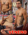 hombres desnudos, uncut cock latino